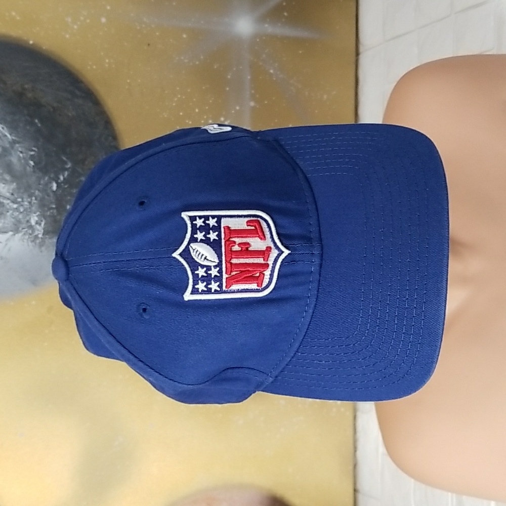 New Era NFL Dad Hat Blue 9FORTY Fitted Hat